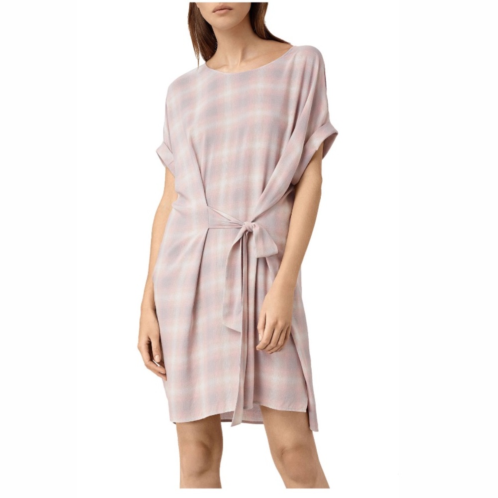 All Saints Sonny Check Dress